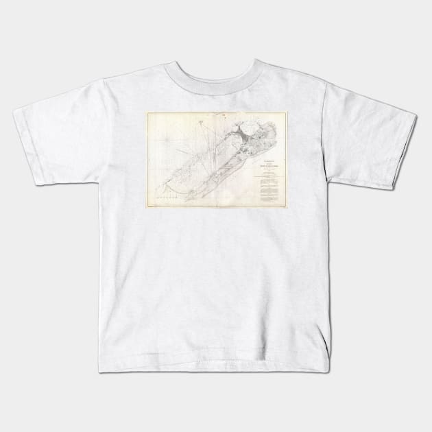 Vintage Map of Alexandria Egypt (1867) Kids T-Shirt by Bravuramedia